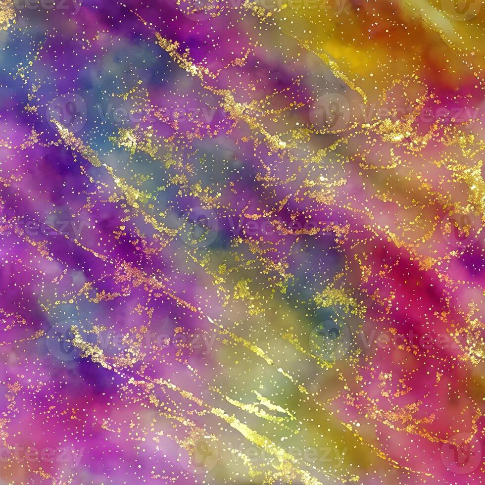 Watercolor glitter texture background, Digital painted background, Glitter textured digital paper, Designed with artificial intelligence, photo