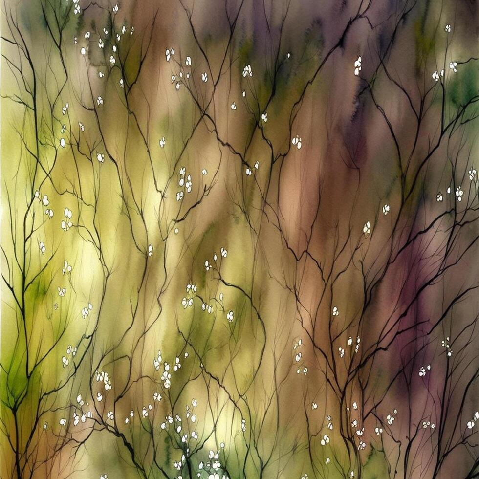 Watercolor texture, Abstract watercolor background, Watercolor multicolor overlay, Multicolor watercolor paper texture, Designed with artificial intelligence, photo