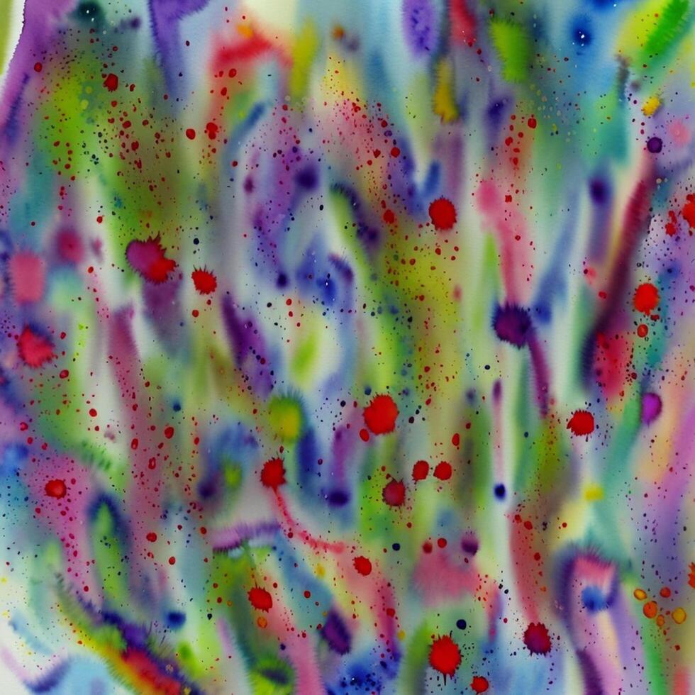 Watercolor texture, Abstract watercolor background, Watercolor multicolor overlay, Multicolor watercolor paper texture, Designed with artificial intelligence, photo