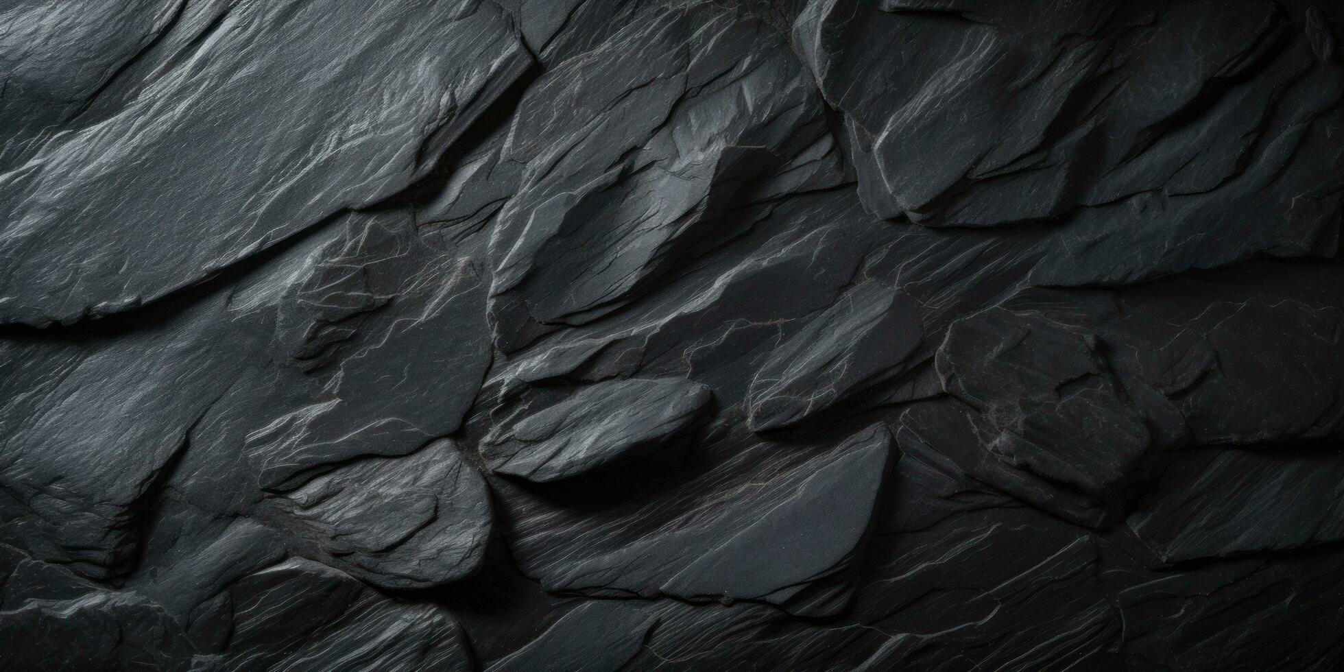 Black Stone Texture Background photo