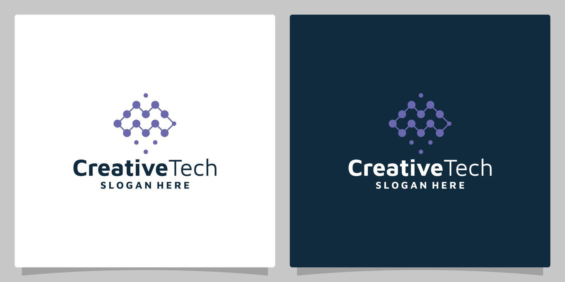 Initial letter M abstract design template with tech style graphic design vector illustration. Symbol, icons for business, internet and technology.