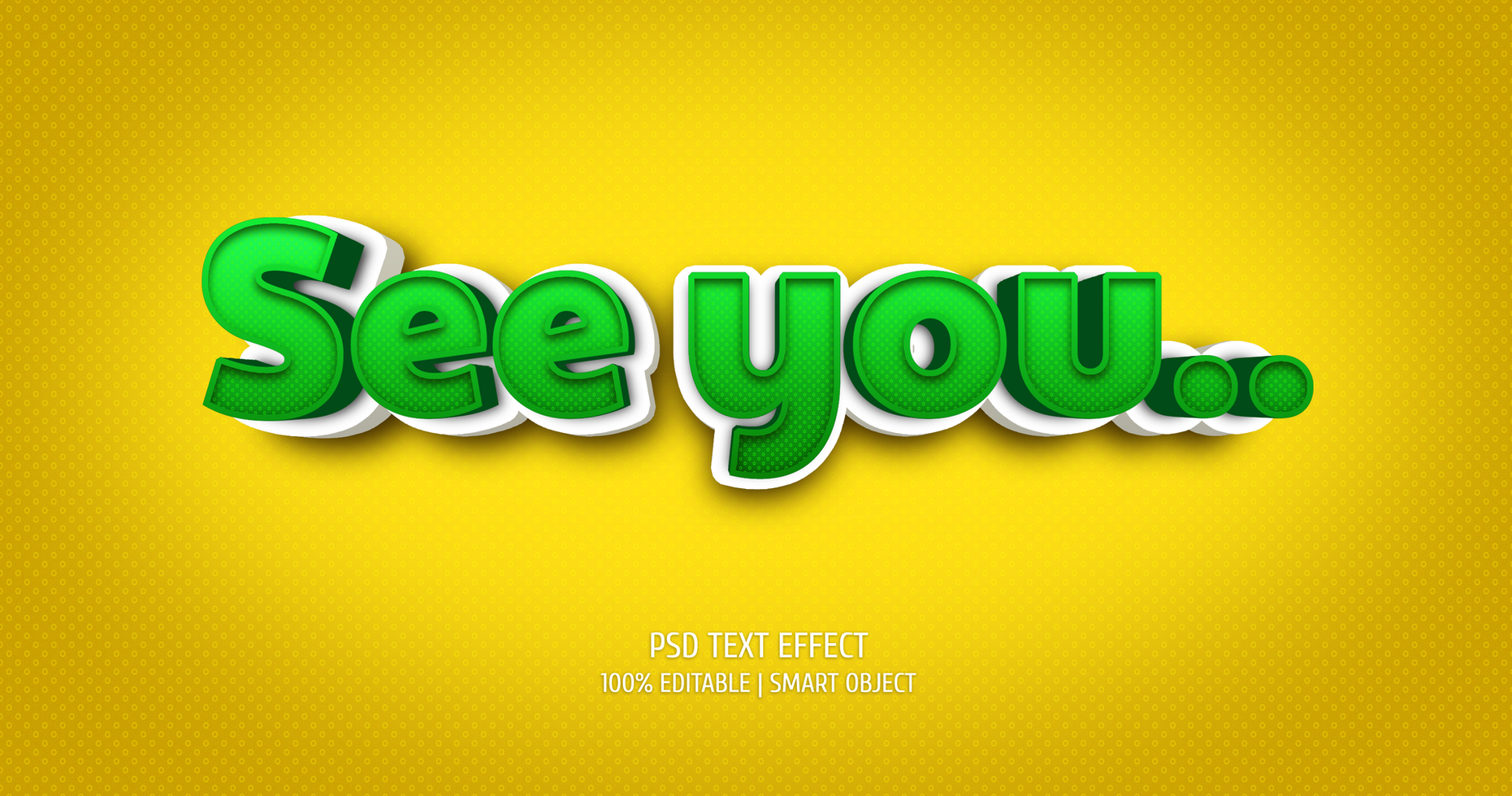 3d Editable Text psd