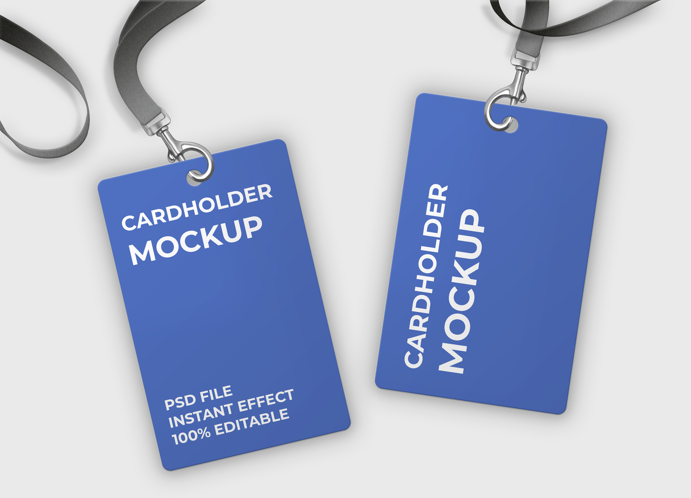 Card Holder Mockup psd