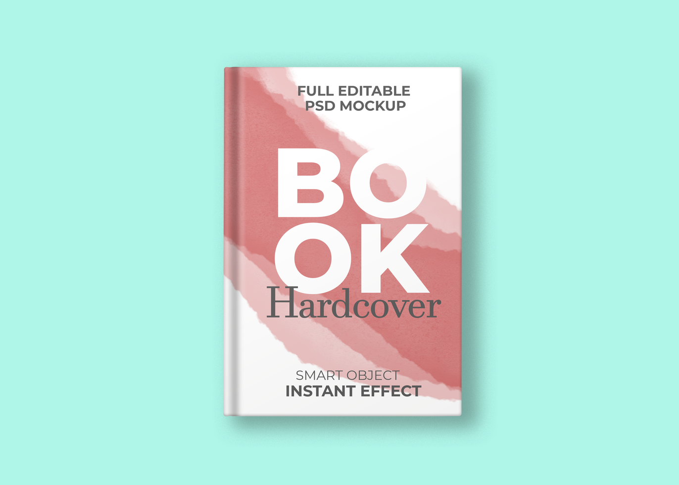 boek hardcover mockup psd