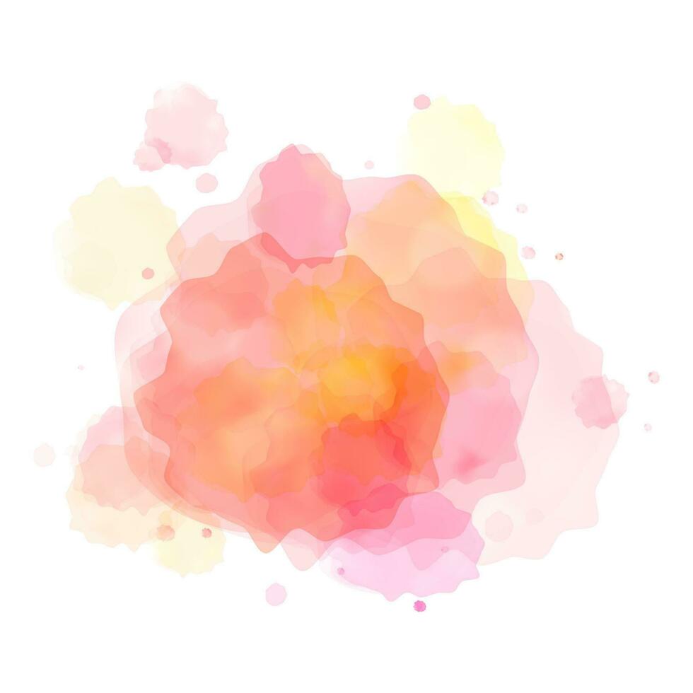 Vector watercolor splash.