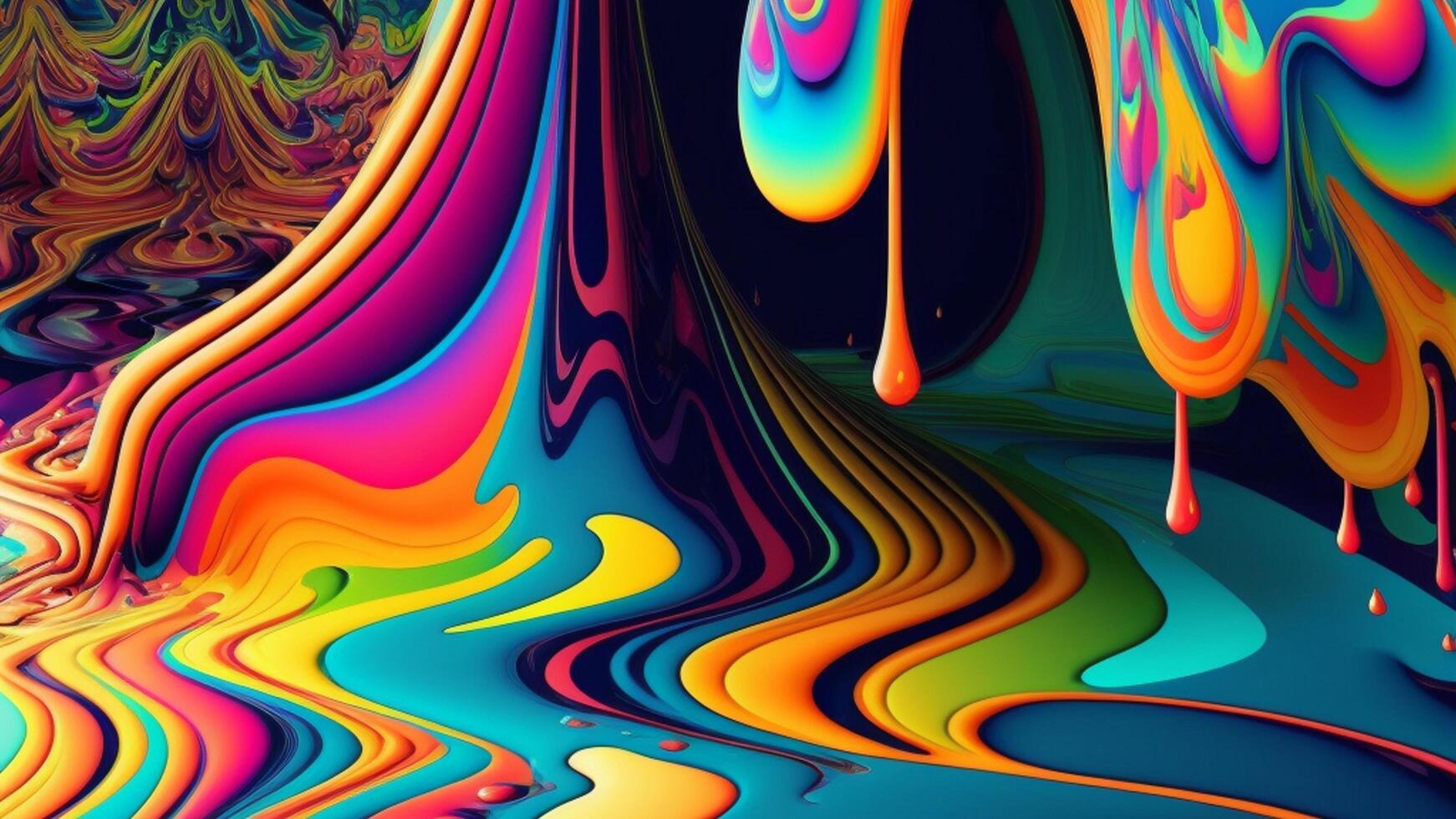3D Texture Colorful Abstract Background for Desktop Wallpaper Image photo