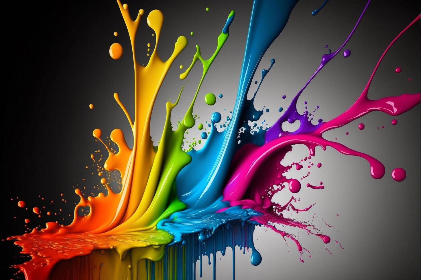 3D Color Paint Splash Texture background 22515981 Stock Photo at Vecteezy