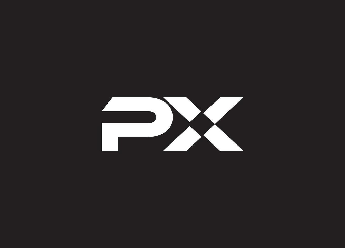 px logo diseño y empresa logo vector