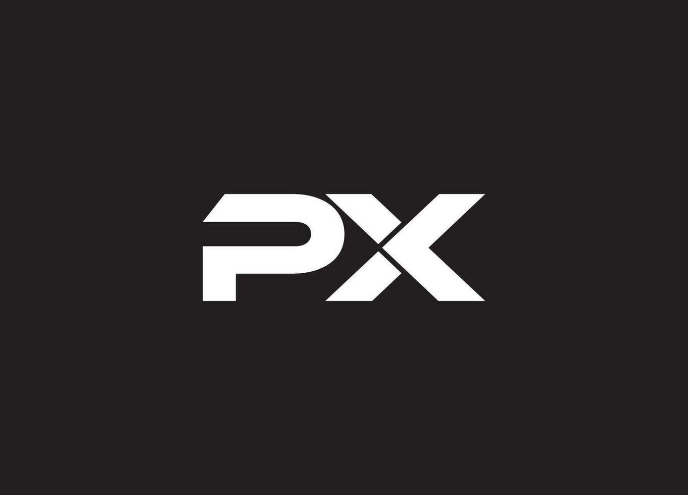 px logo diseño y empresa logo vector