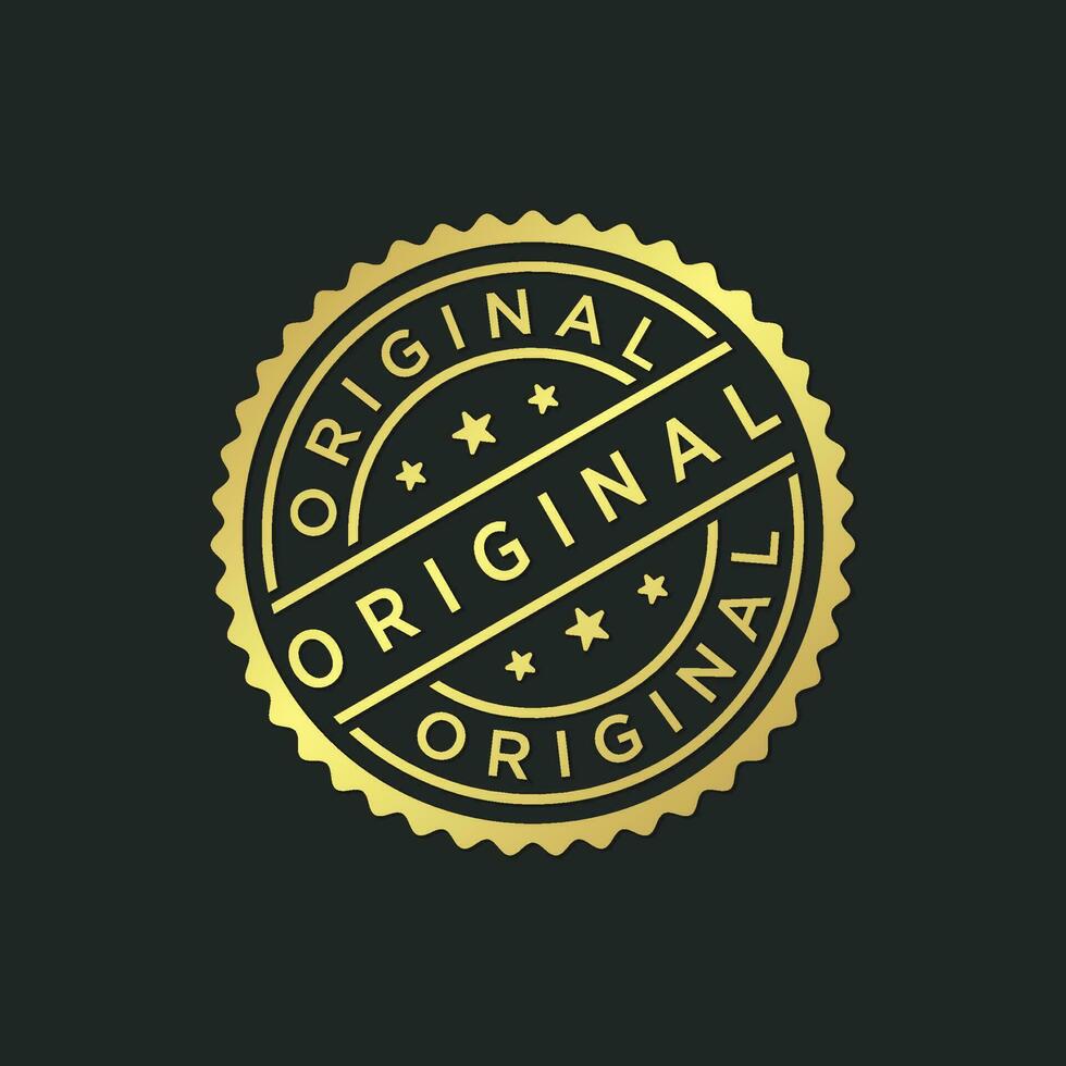 Original stamp vector