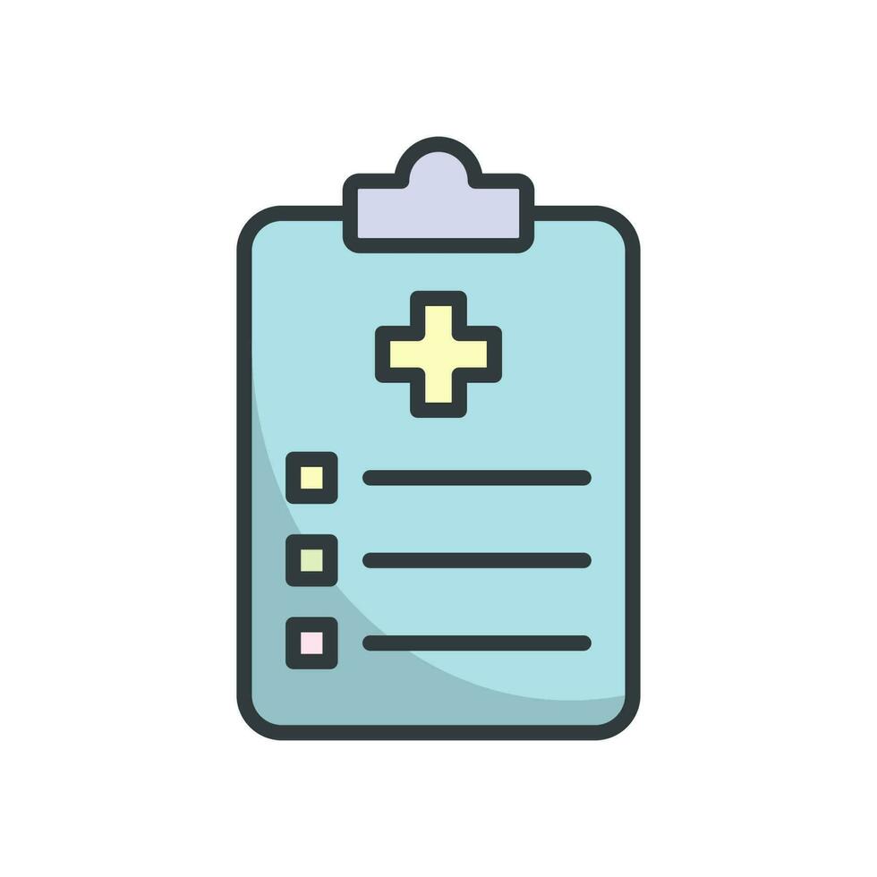 Medical checkup icon vector design templates