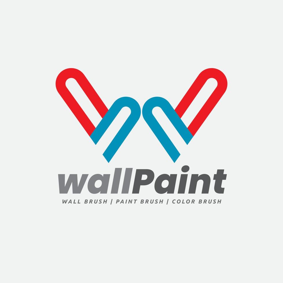 Painting Canvas W Pattern Logo vector