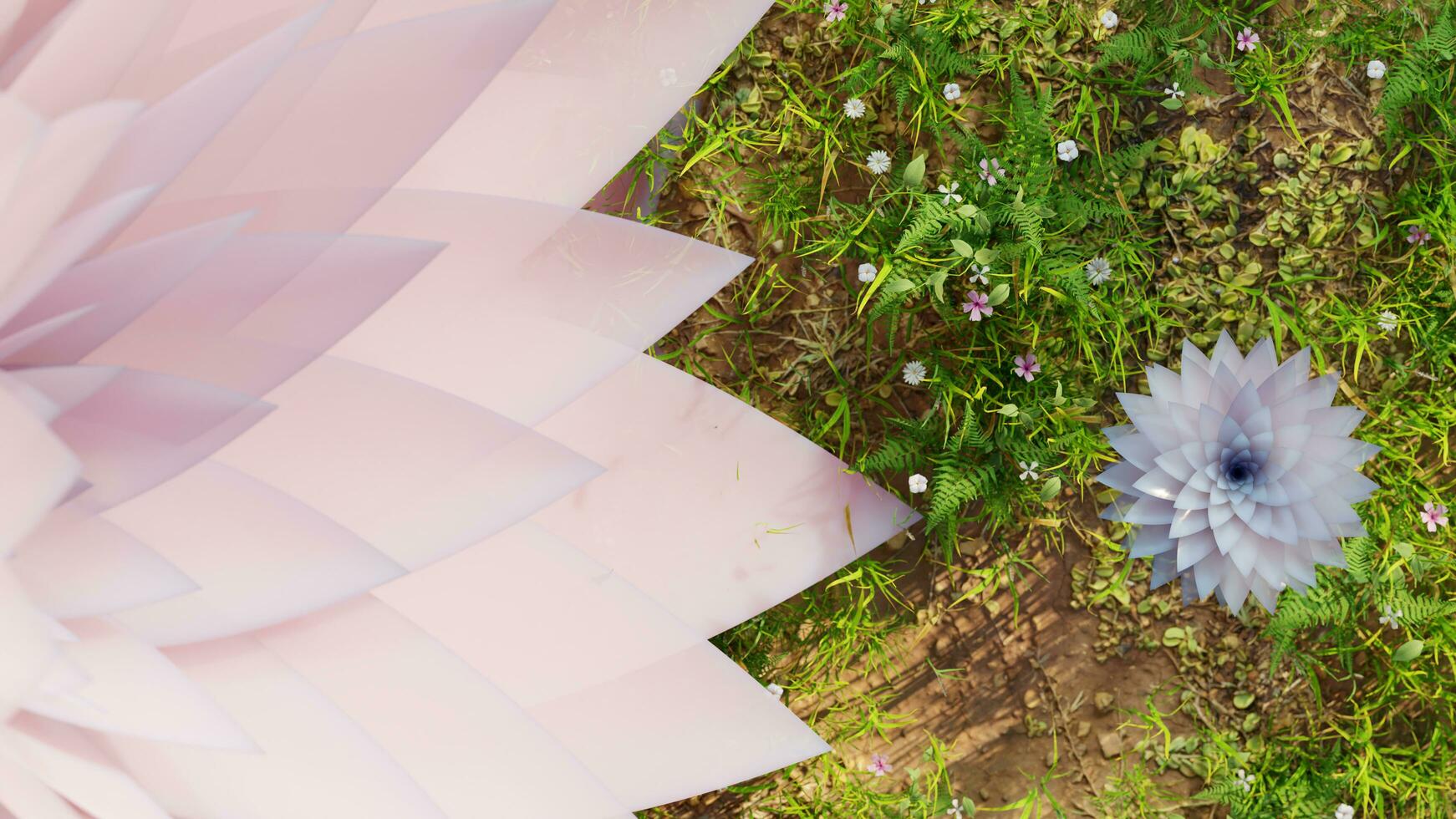 3d Spring season fantasy photo