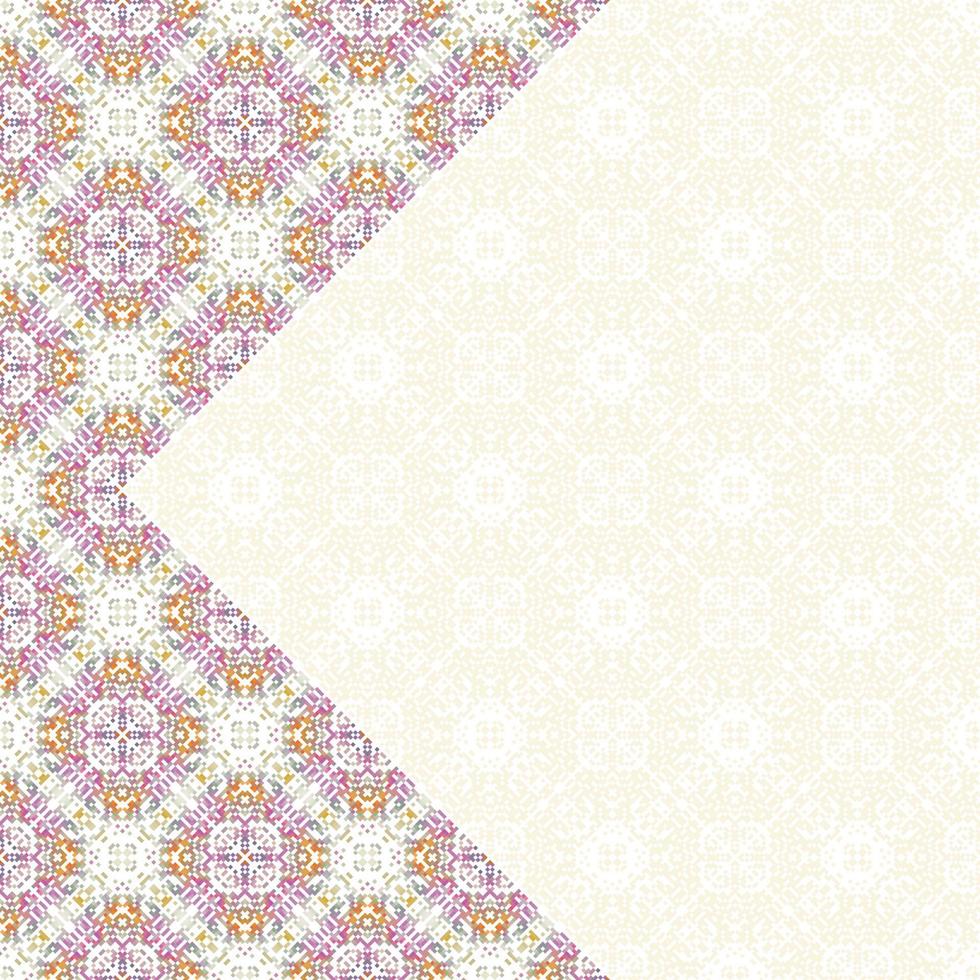 Elegant islamic design background template vector