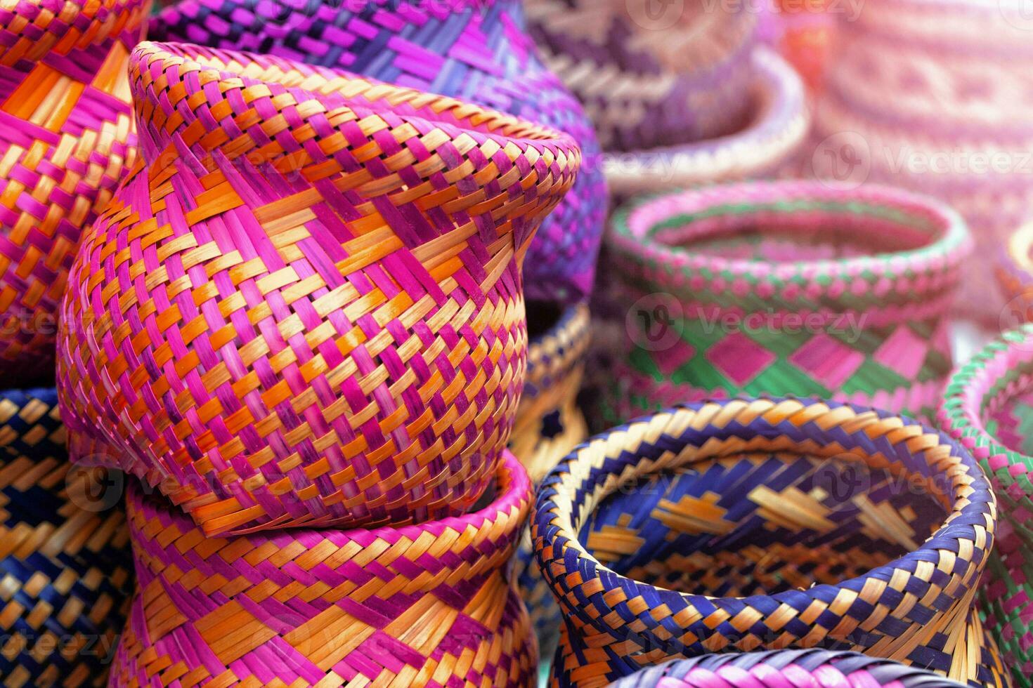 Indian handicrafts made by the natives of Paraty photo