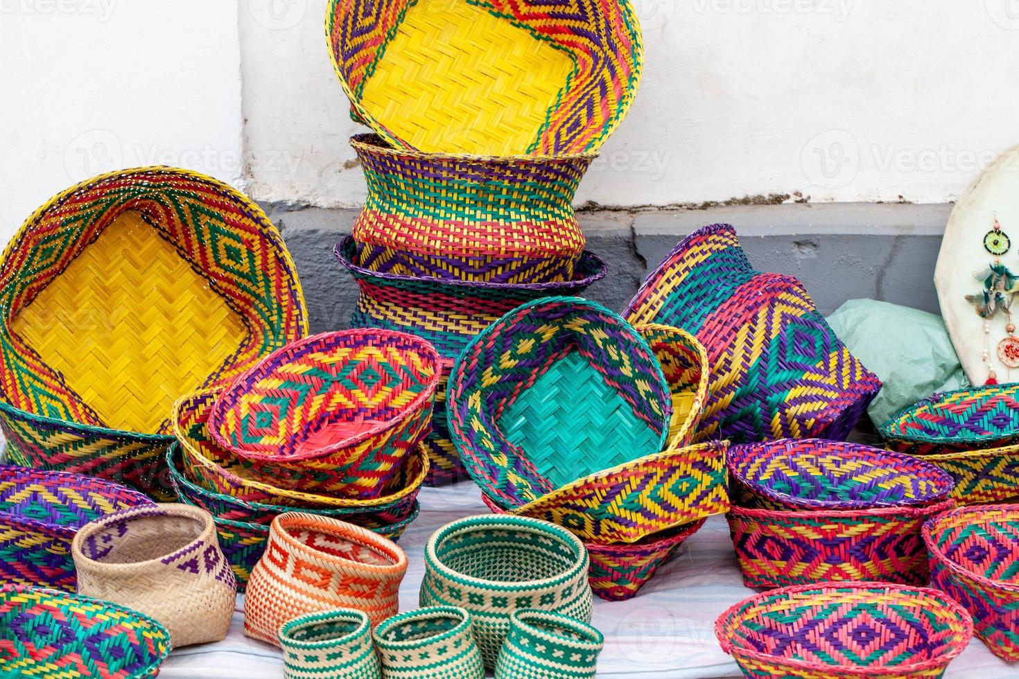 indio artesanías hecho por el nativos de paraty foto