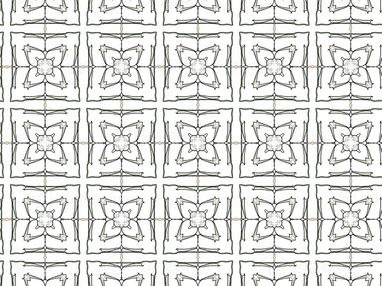 Digital Illustration Kaleidoscope Pattern photo