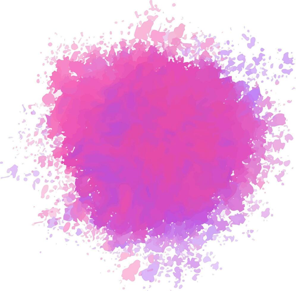 Abstract  Watercolor splash vector