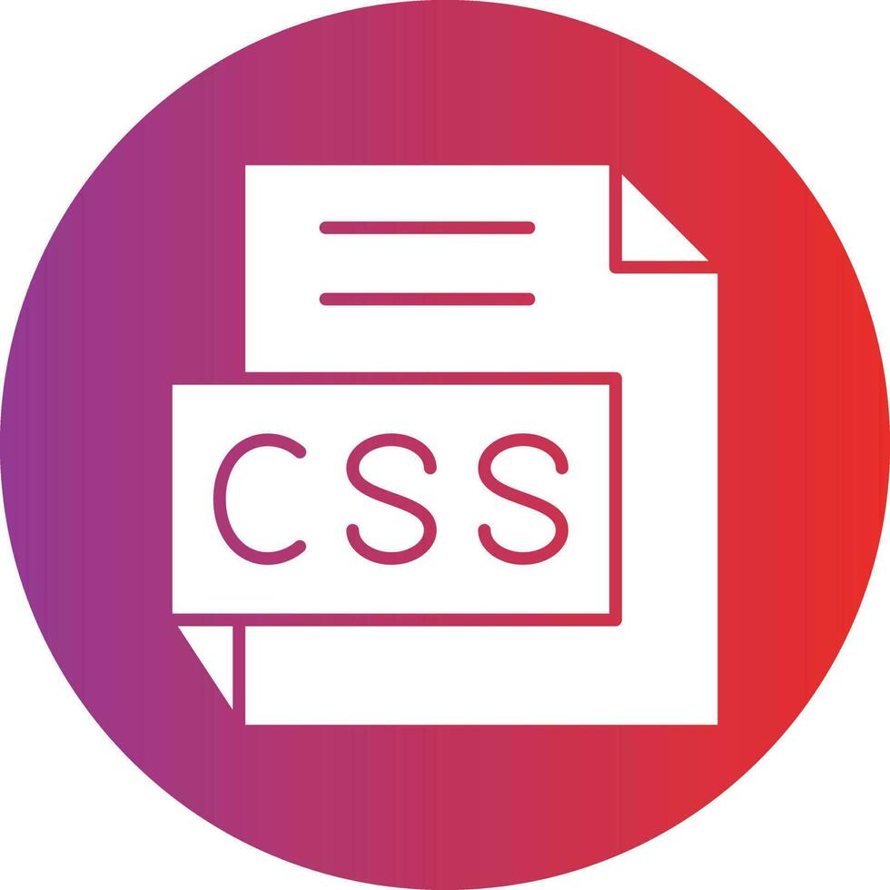 Vector Design CSS Icon Style