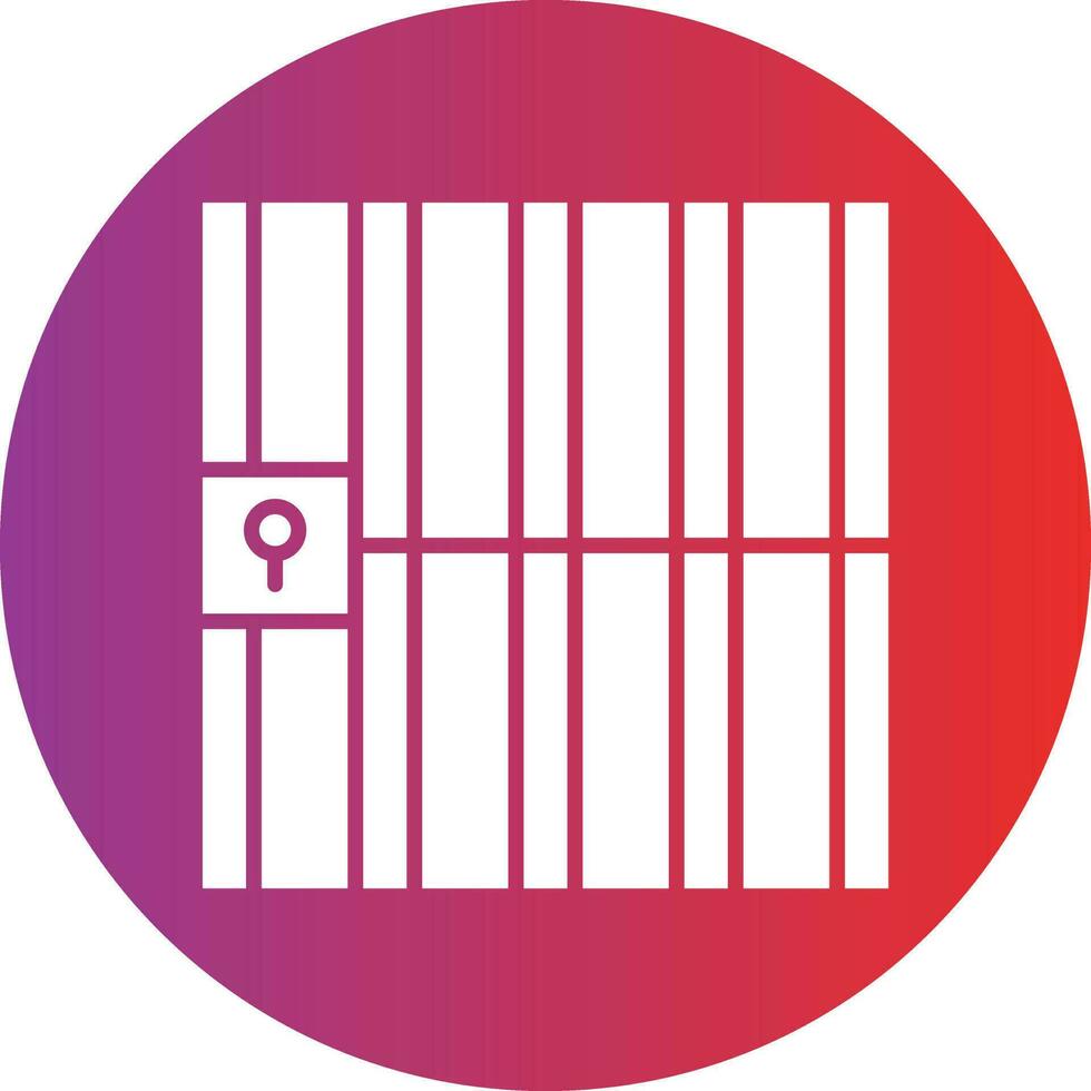 Vector Design Jail Icon Style