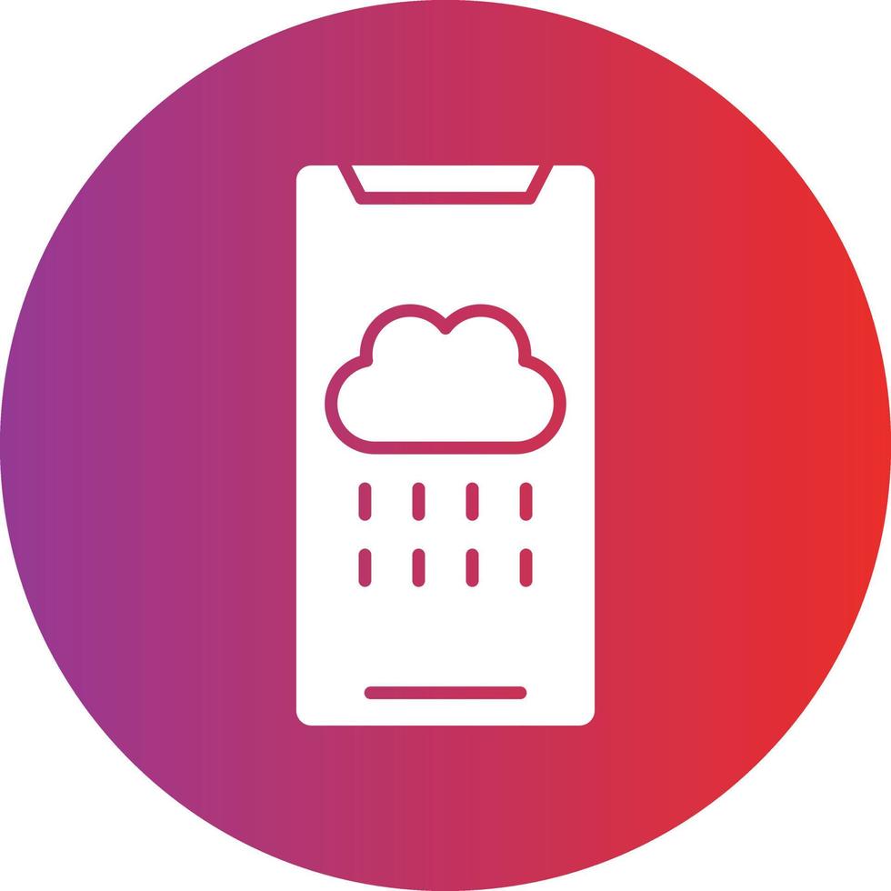 Vector Design Weather App Icon Style