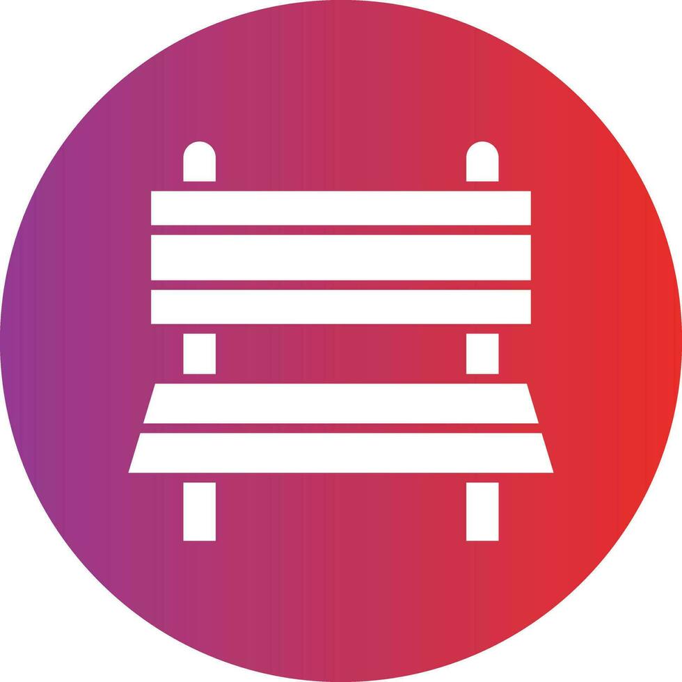 Vector Design Bench Icon Style
