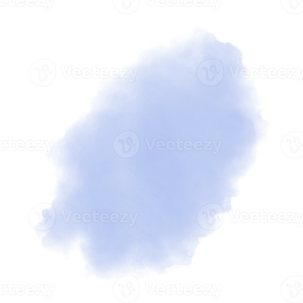 acuarela resumen forma aislado en blanco antecedentes. pintar salpicaduras, salpicaduras, cepillo golpes diseño vector colocar, suave acuarela chapoteo manchas antecedentes png