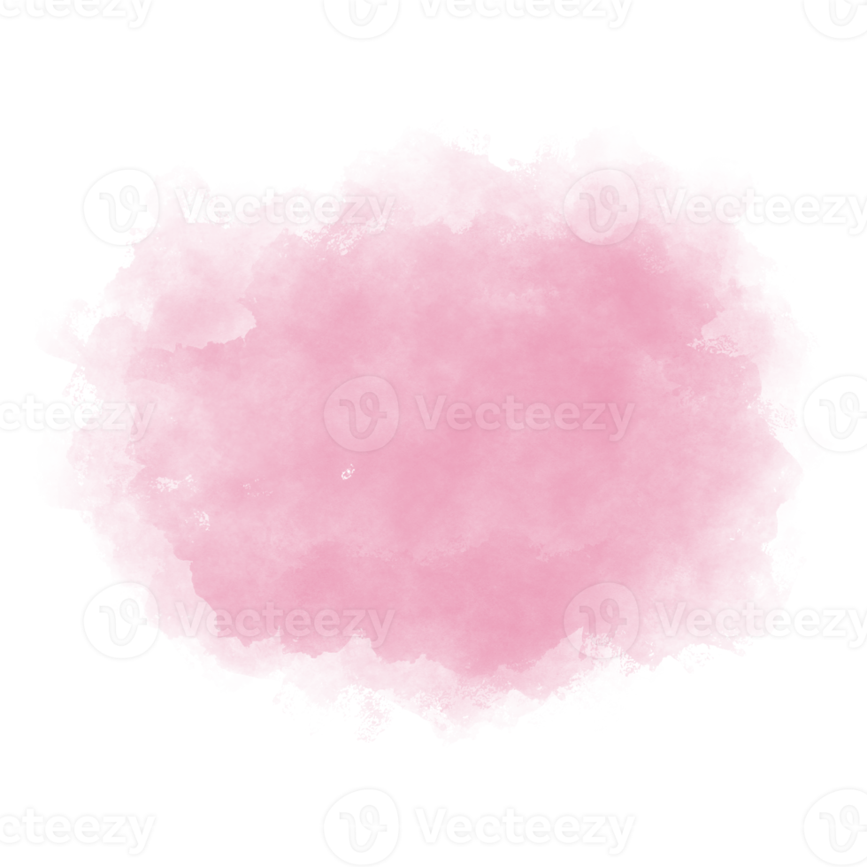 Watercolor abstract shape isolated on white background. Paint splashes, splashes, brush strokes design vector set, soft watercolor splash smudges background png