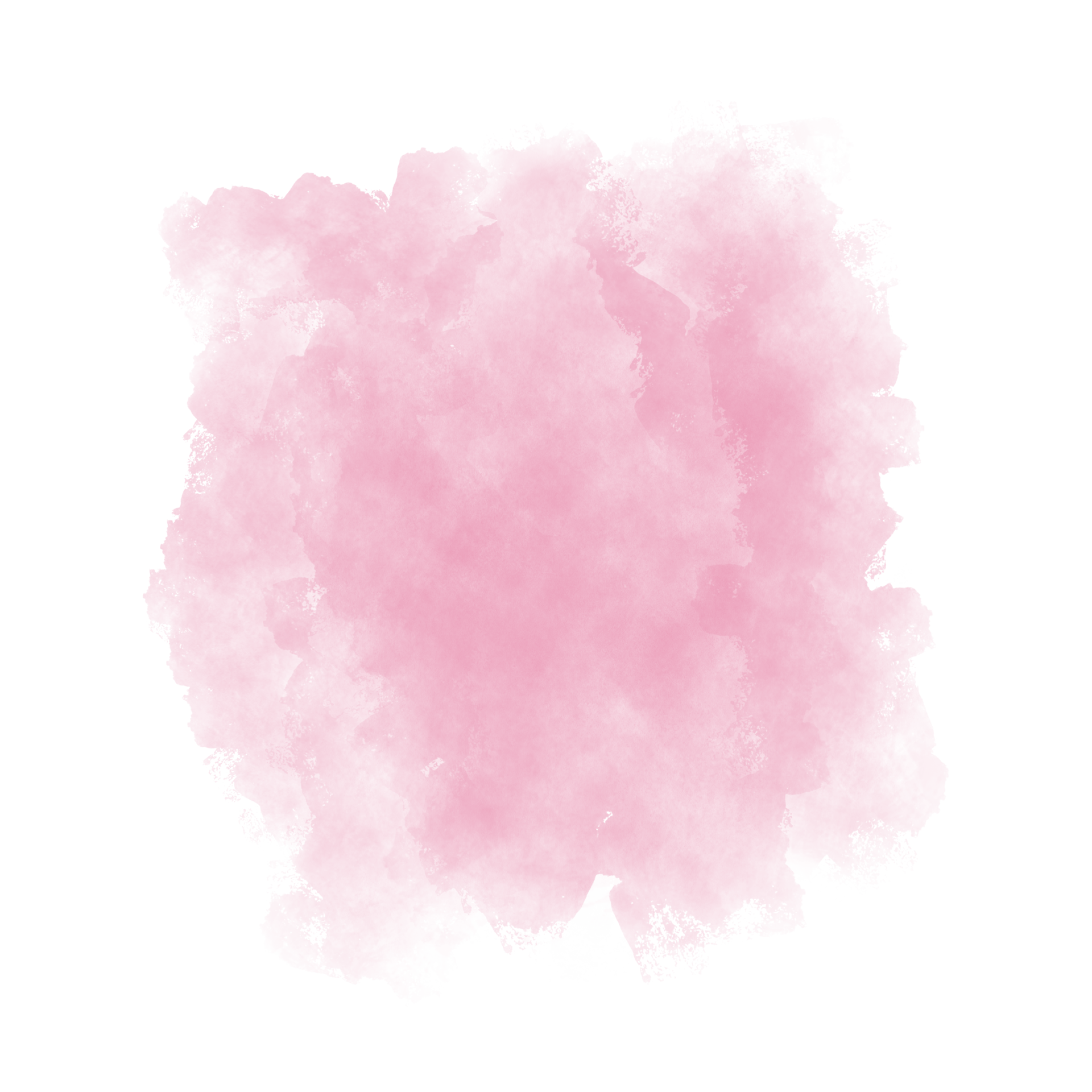 Watercolor abstract shape isolated on white background. Paint splashes