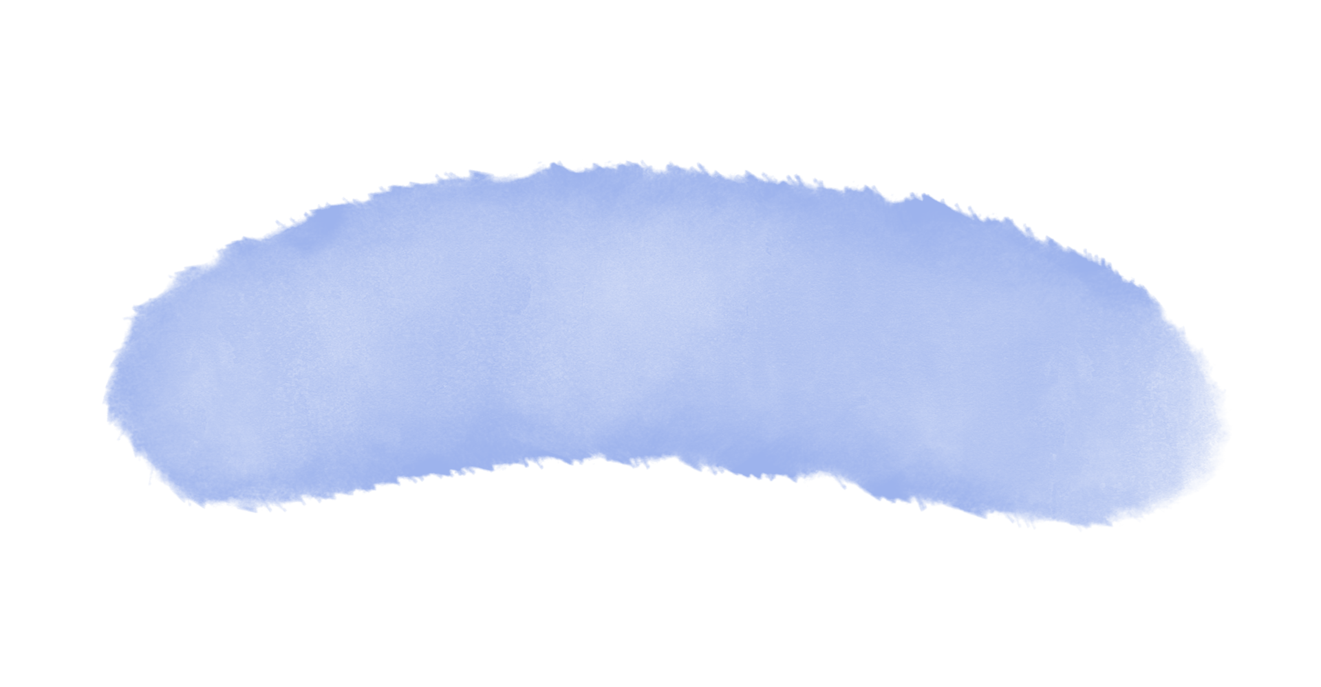 Watercolor abstract shape isolated on white background. Paint splashes