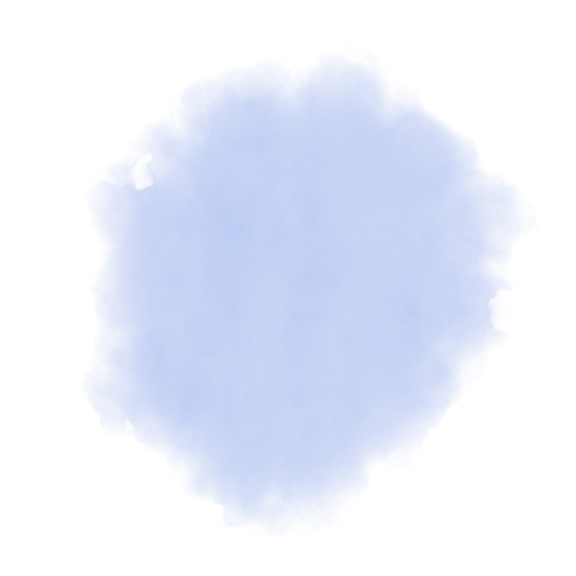 Watercolor abstract shape isolated on white background. Paint splashes