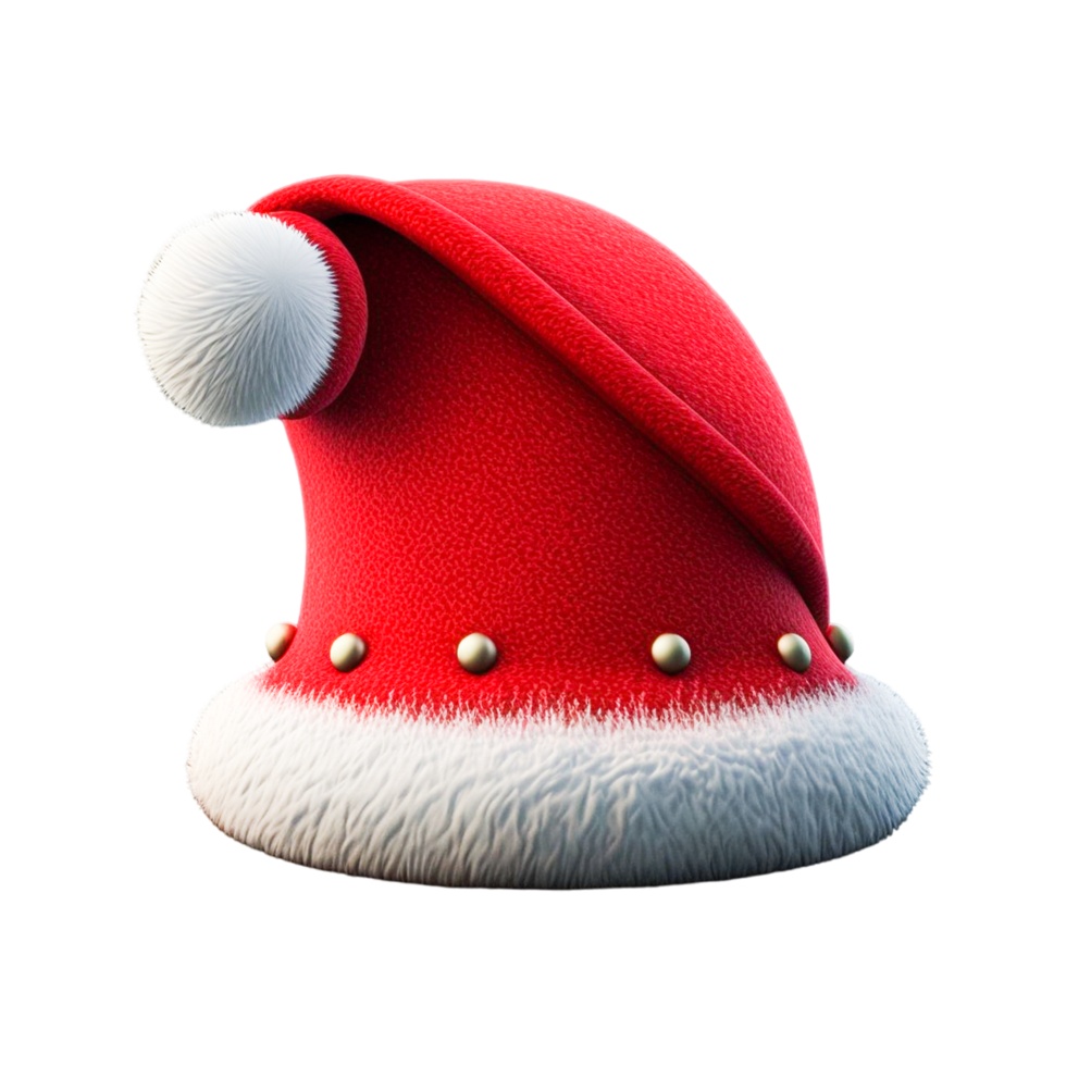 Père Noël claus chapeau HD transparent png