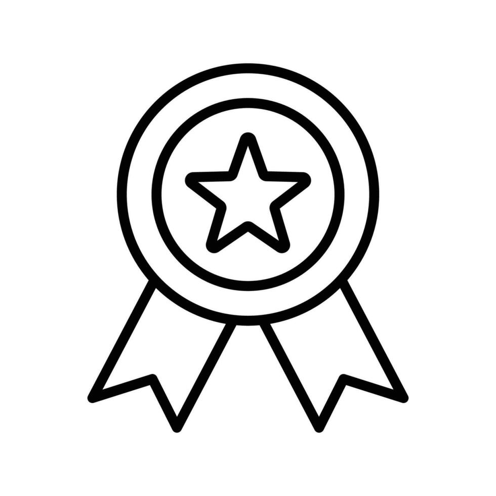 medal - award icon vector design template simple and modern