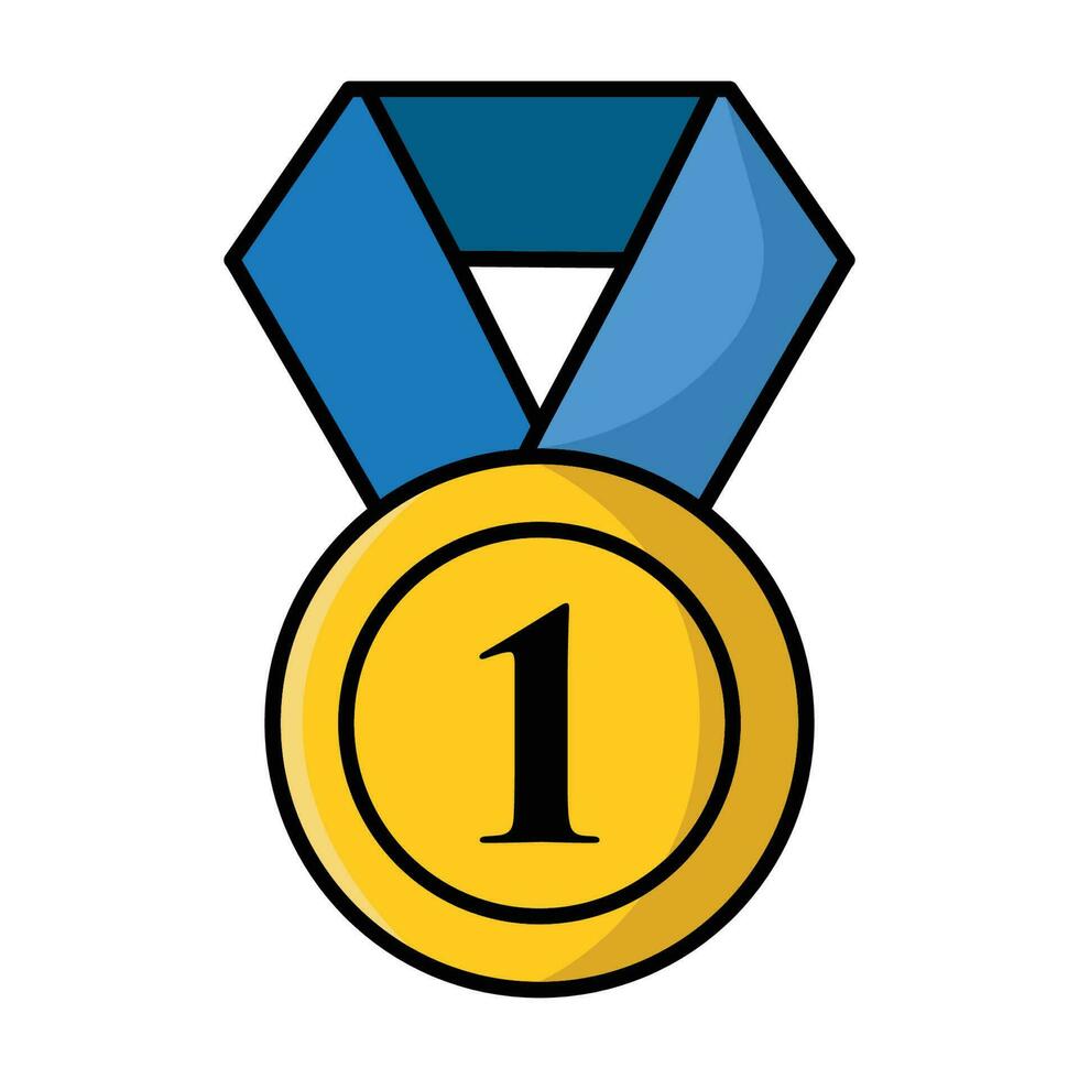 medal - award icon vector design template simple and modern