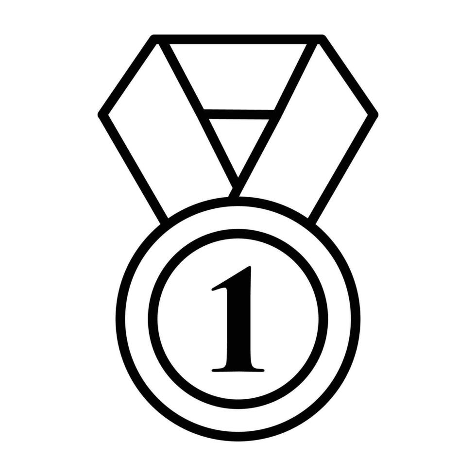 medal - award icon vector design template simple and modern