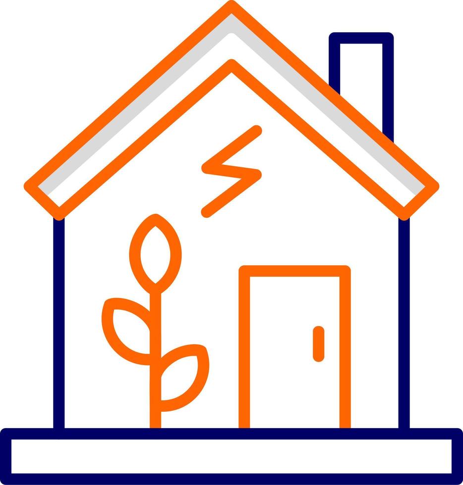 Green House Vector Icon