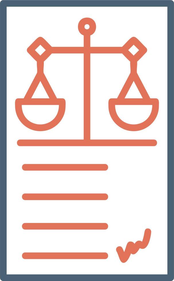Testimony Vector Icon