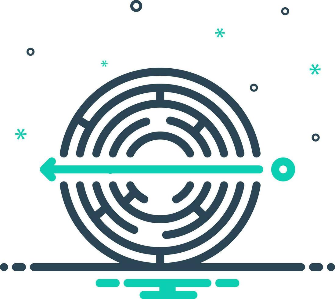 mix icon for shortcuts vector