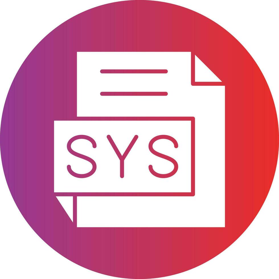 Vector Design SYS Icon Style