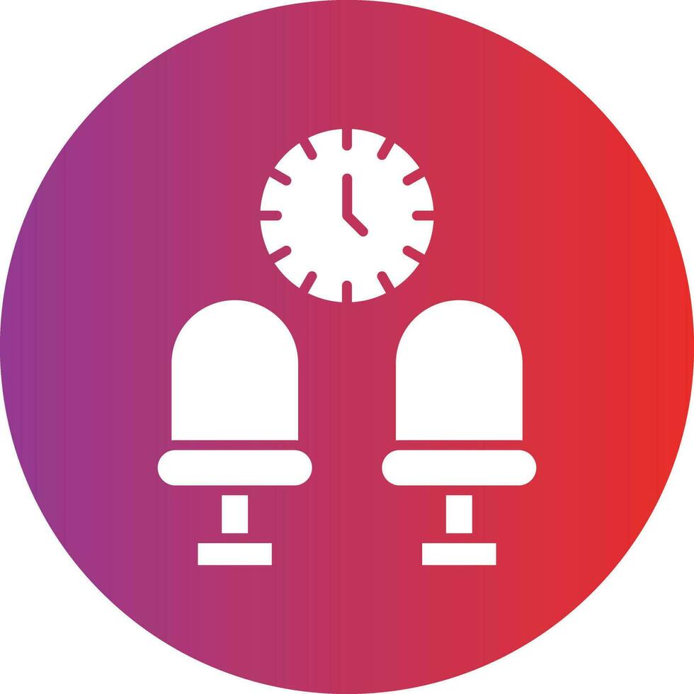 Vector Design Waiting Room Icon Style