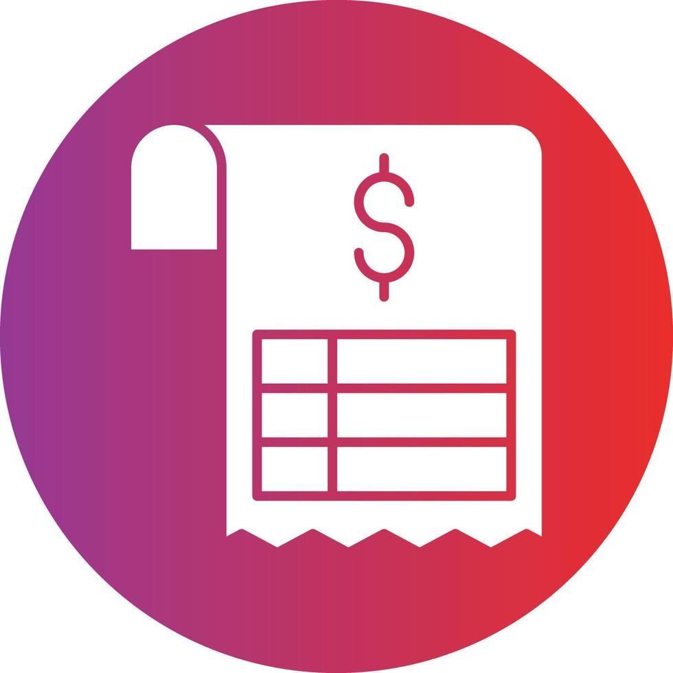 Vector Design Invoice Icon Style