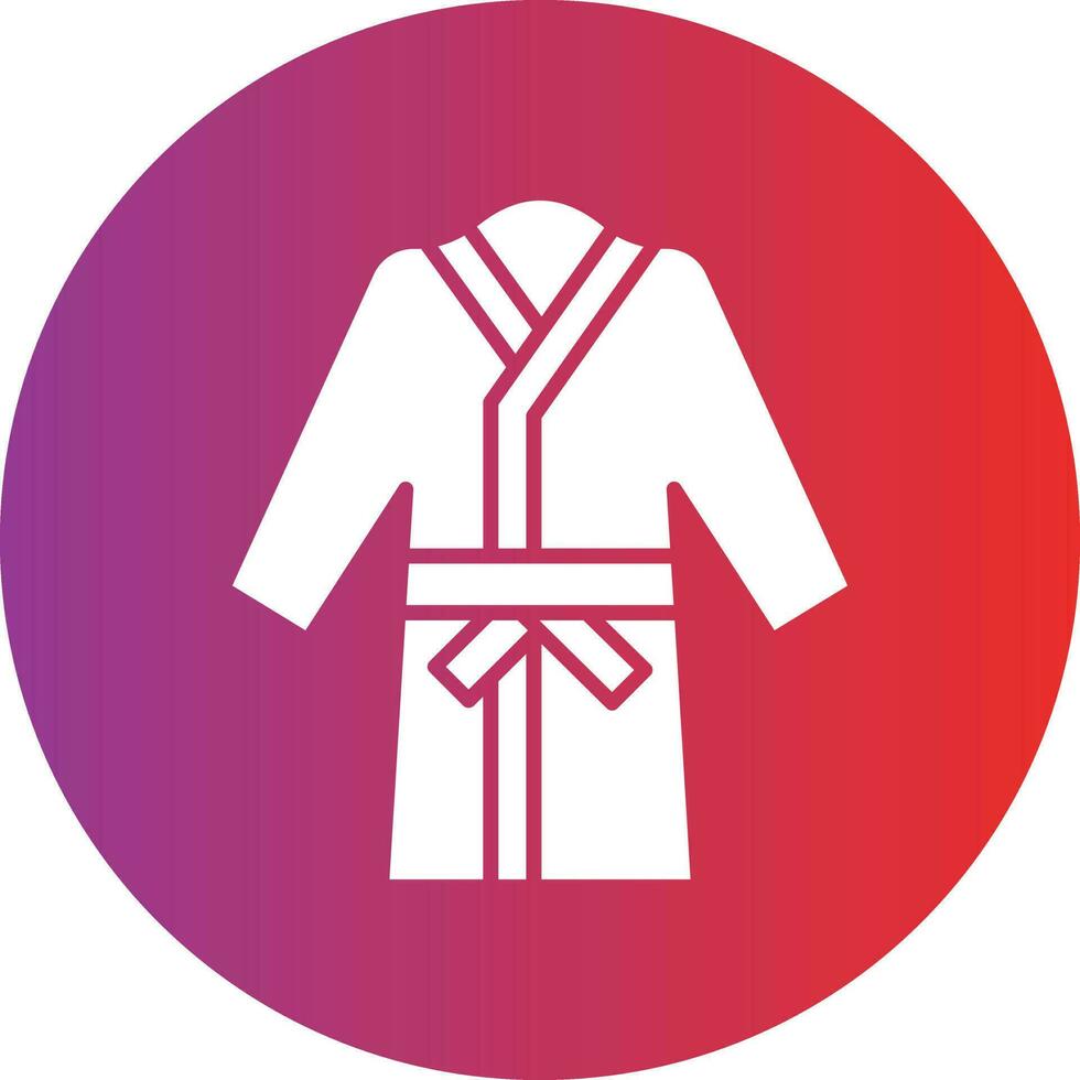 Vector Design Bathrobe Icon Style