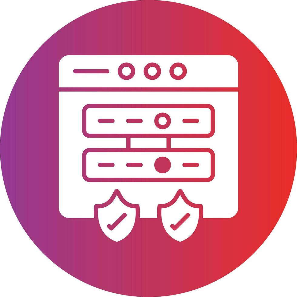 Vector Design Data Protection Icon Style
