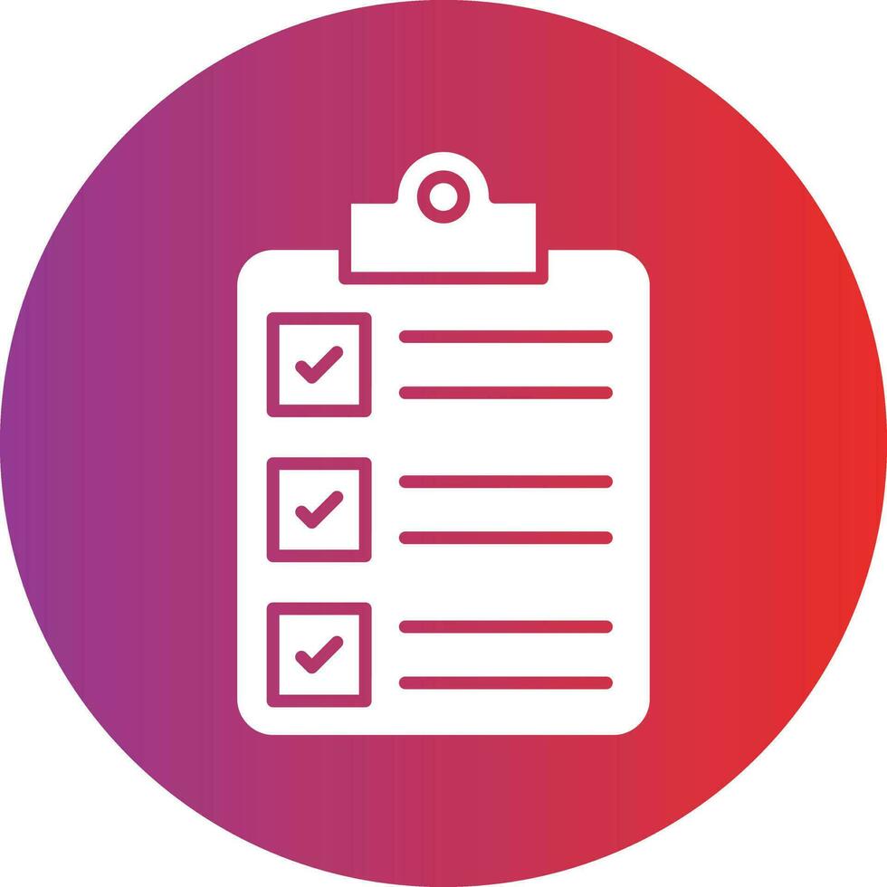 Vector Design Clipboard Icon Style