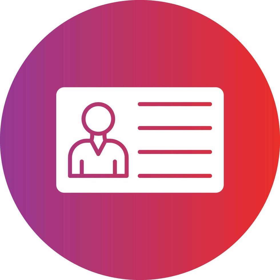 Vector Design Member Card Icon Style