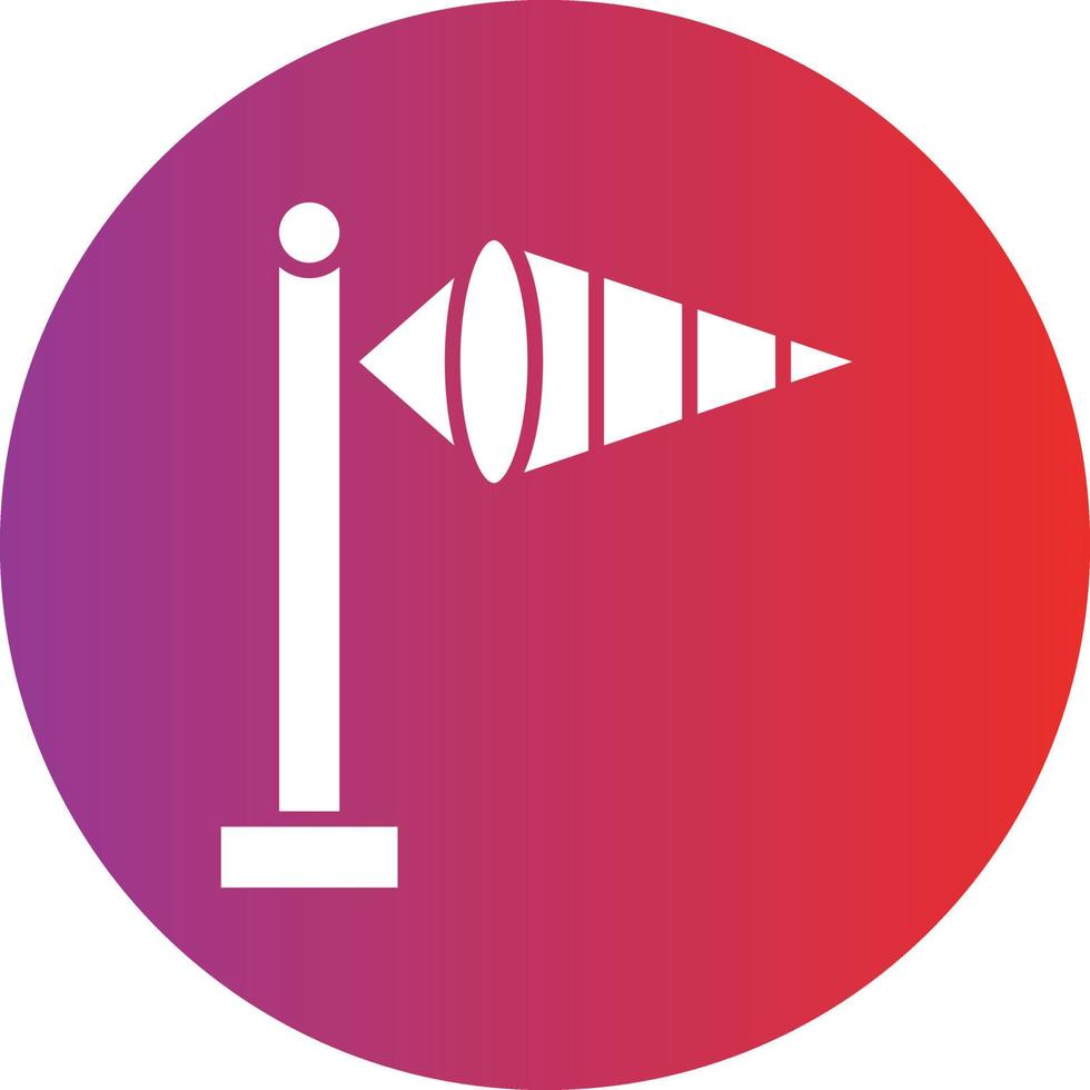Vector Design Windsock Icon Style
