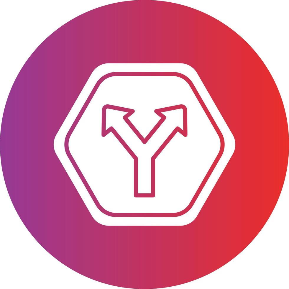 Vector Design Intersection Icon Style