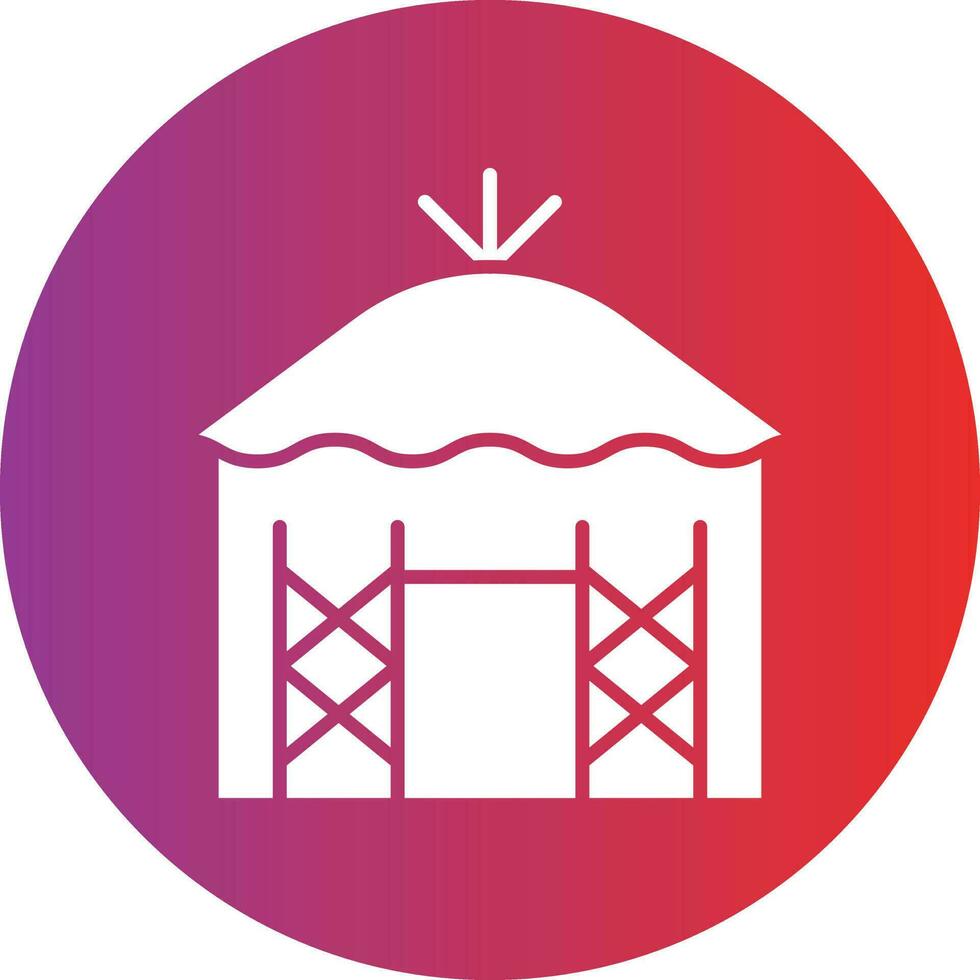 Vector Design Hut Icon Style