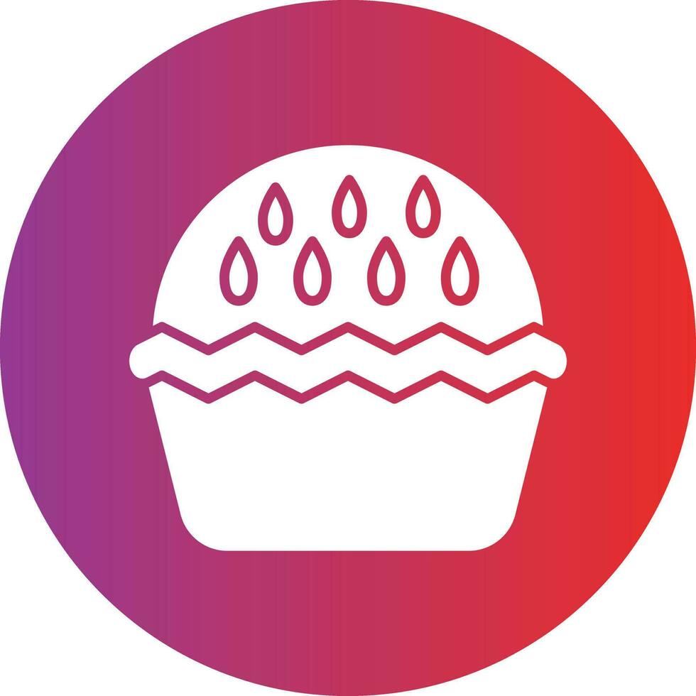 Vector Design Apple Pie Icon Style