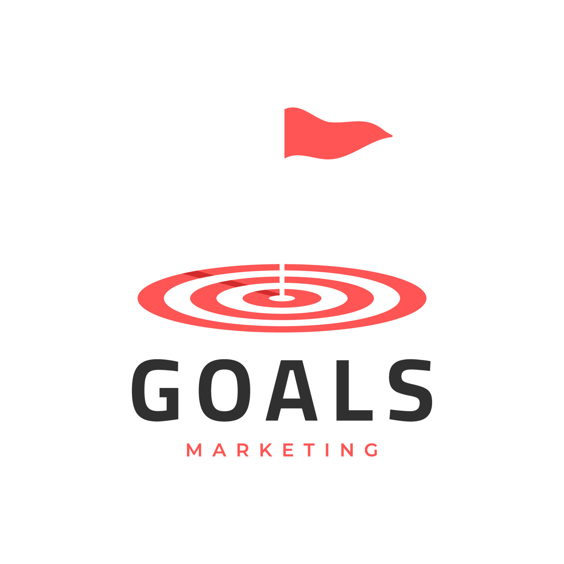 goals target marketing point logo design 22529922 Vector Art at Vecteezy